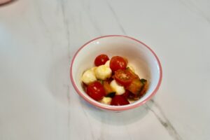 Tomato & Mozzarella salad