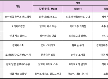 Meal table_250805