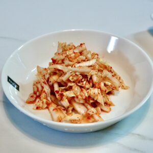 배추 생채 무침