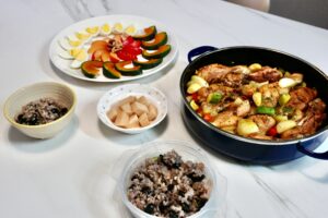 시트 팬 치킨, 단호박 샐러드