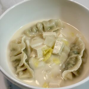떡만둣국
