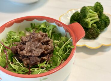 소고기 새싹 비빔국수