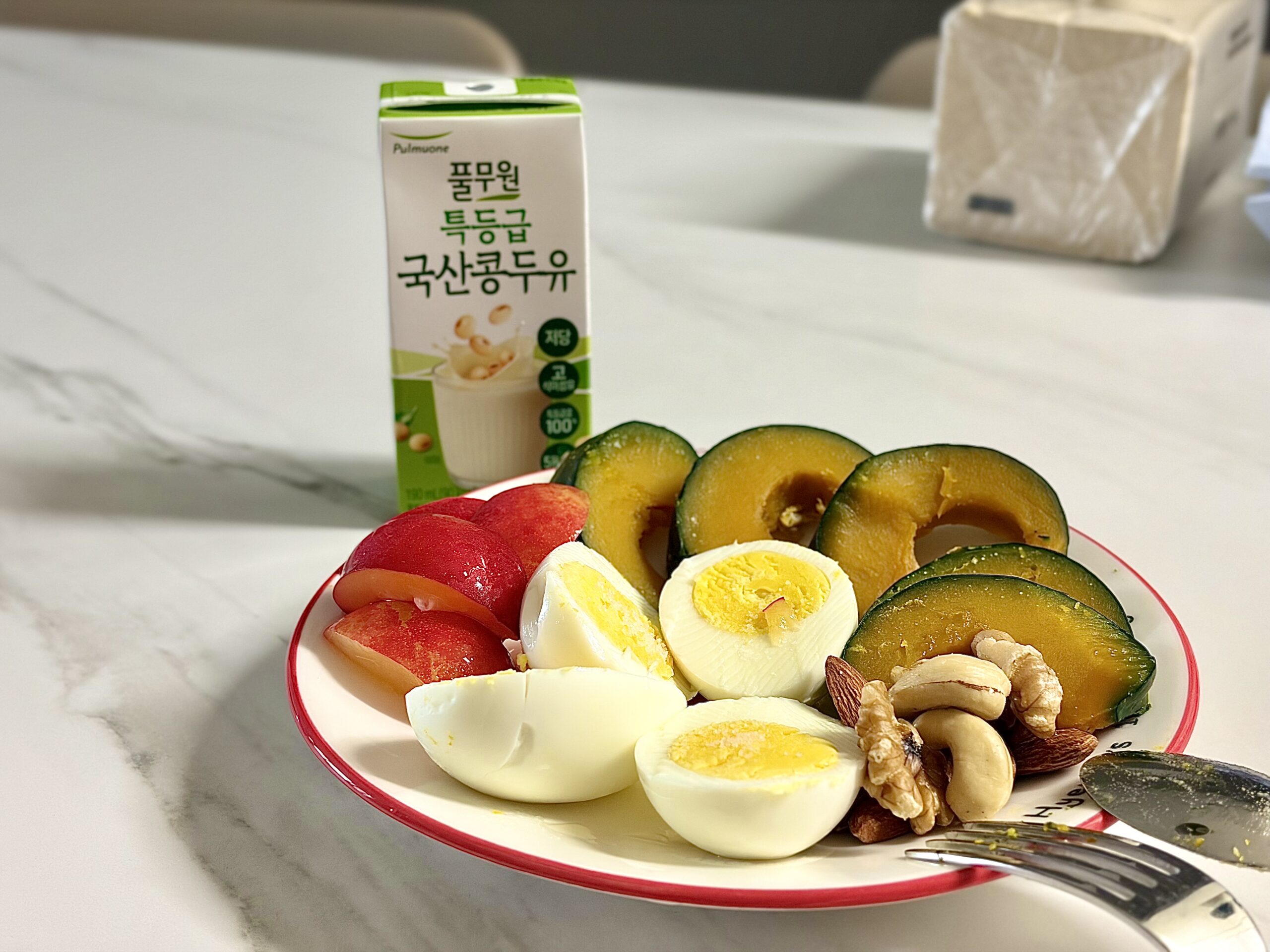 단호박 플레이트