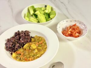 커리 카레 덮밥