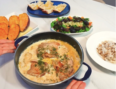chicken cream stew