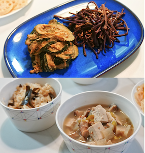 된장찌개 & 나물 2가지